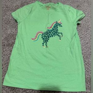 Cat & jack at Patrick’s day unicorn